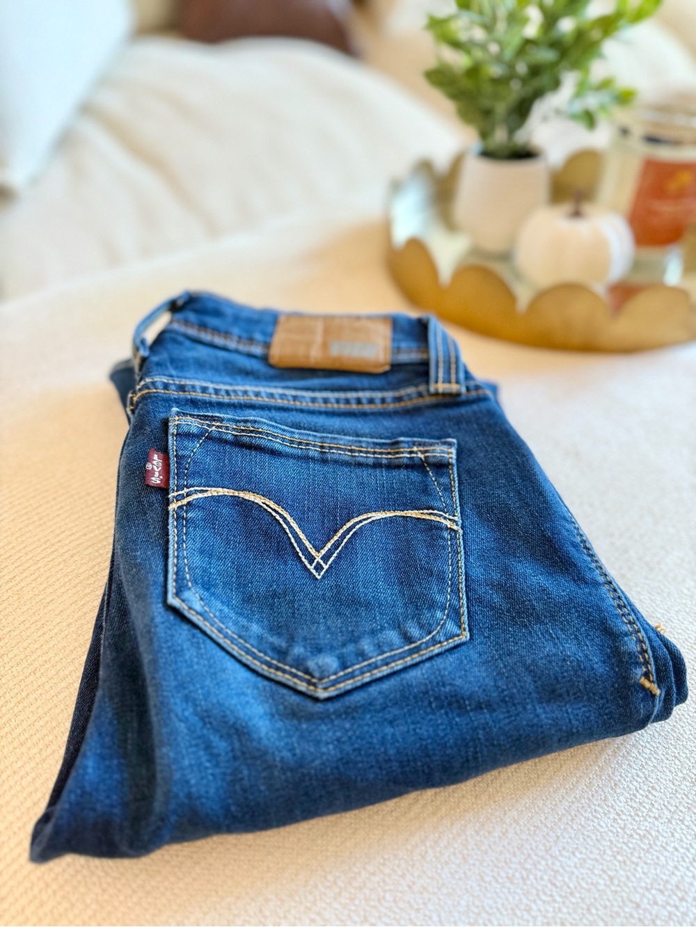 Levi's Women's Indigo Skinny Jeans